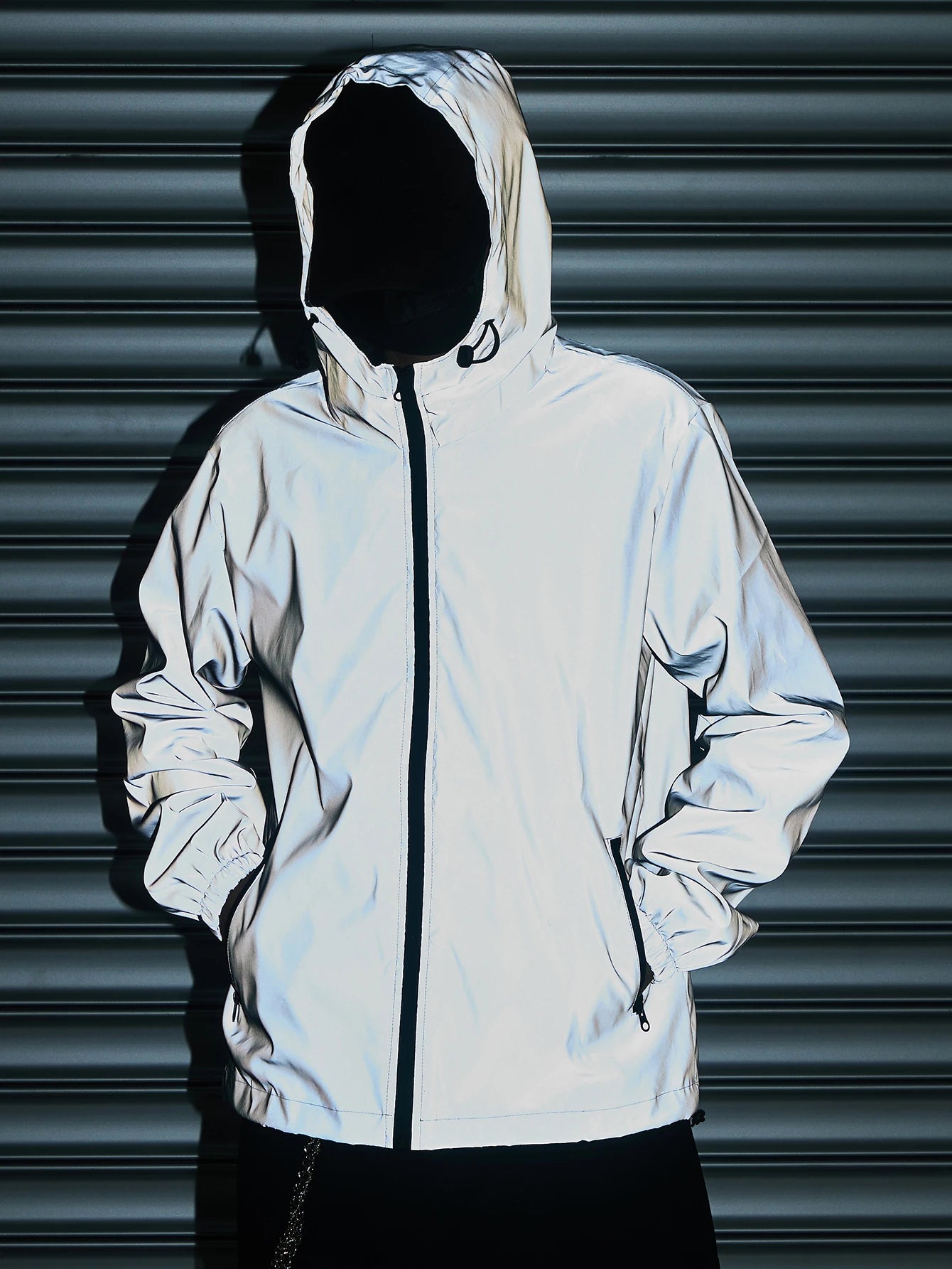 Night Reflective Jacket for Daily Wear, Night Runs & Rides