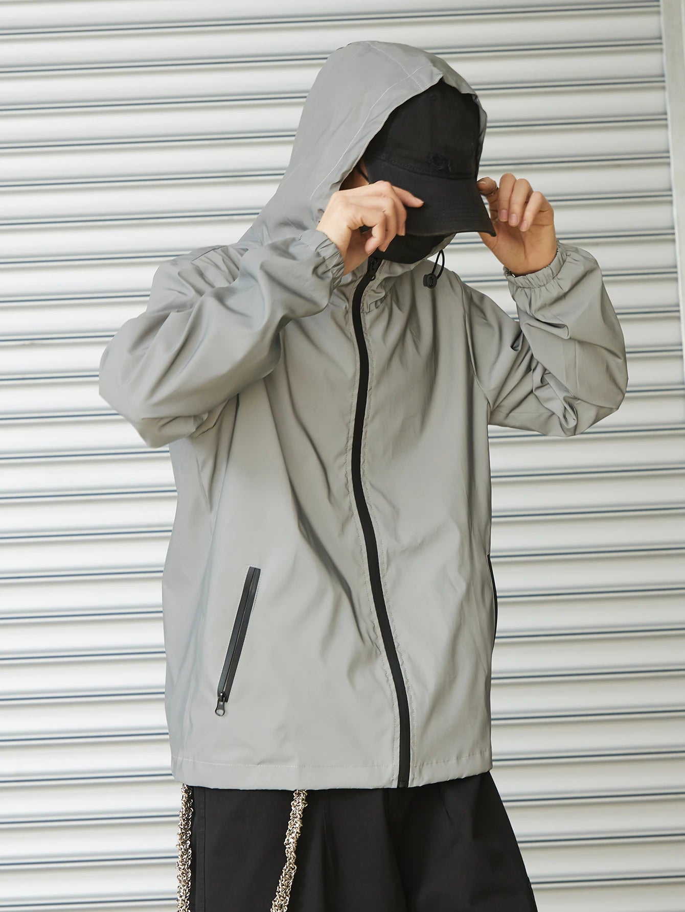 Night Reflective Jacket for Daily Wear, Night Runs & Rides