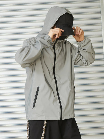 Night Reflective Jacket for Daily Wear, Night Runs & Rides